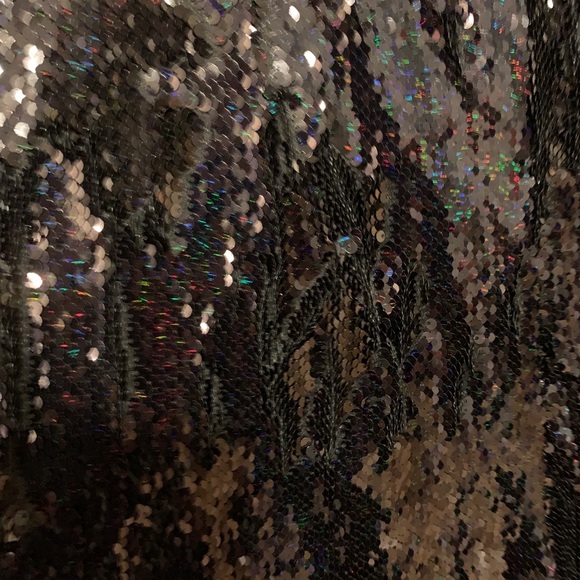 Dress the Population liquid black sequin jumper - Picture 9 of 9